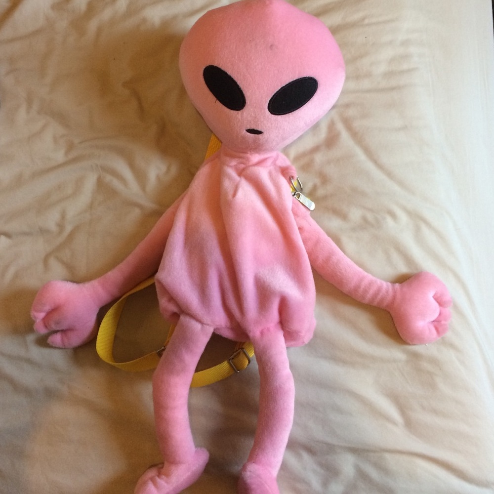 COPY - Pink Alien backpack